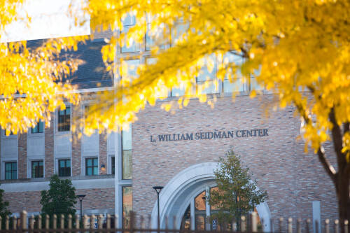 Outside of the Seidman Center